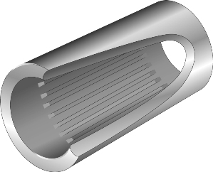 Solid Lube Groove Bush